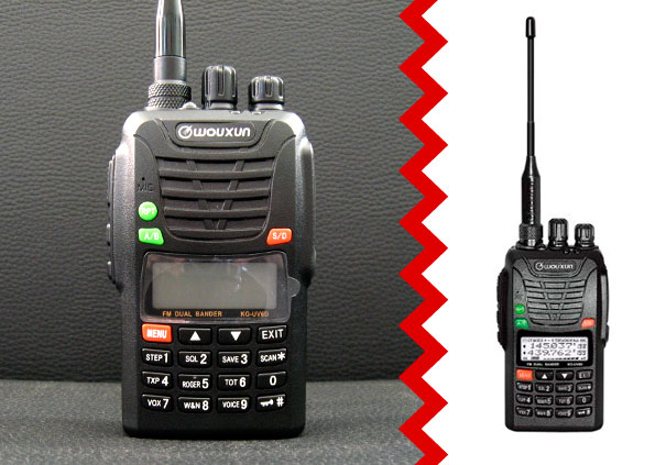 Two Way Radios Amateur Handheld Transceivers WOUXUN KG-UV6D